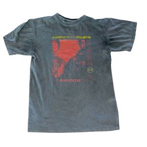 21 Pilots Official “Bandito” Tour merchandise: Adult Concert T-Shirt